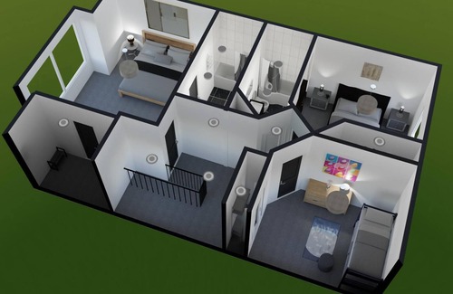 Snow Pine Estates Apartment | The Bear Cave-Brand New w/Amazing Views & Hot Tub