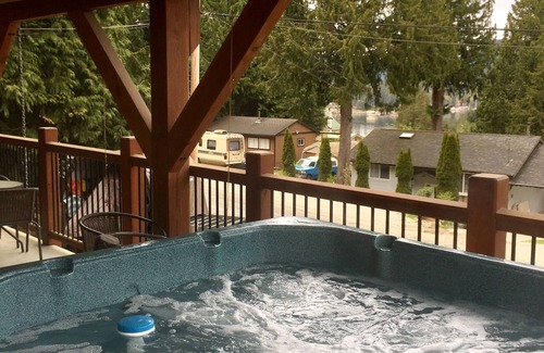 Madeira Park Ski Chalet | Vacation Rental Suite with Private Hot Tub
