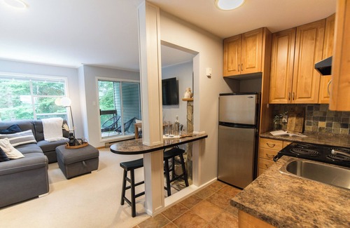 Whistler Creekside Condo | Whistler Creekside Condo. Extremely close to gondola for skiing and bike park access.