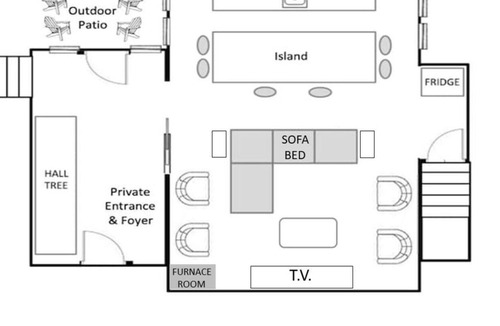 Perth South House | 1500 sf: 2 level, cozy, modern guest suite. private entry. close to amenities