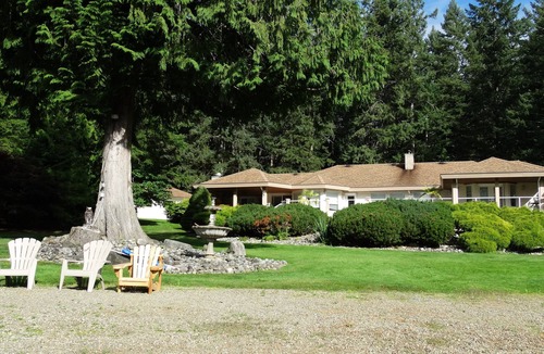 Sproat Lake House | 2.4 acres Lakefront. Full South Exposure: Large Beach