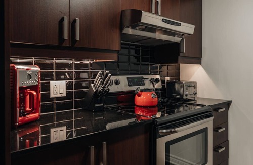 Saint-Sauveur Apartment | 2-bedroom suite with view of Sommets St-Sauveur