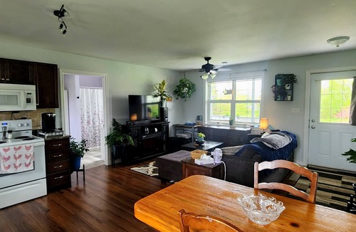 Vernon Bridge House | 2Bdr rural home w firepit, front & back decks w BBQ. 10 mins to all amenities!