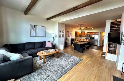 East Kootenay Condo | 3BR: Ski, Golf, Bike, Hot Tub, Views & Soak