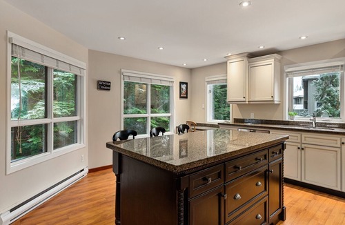 Blueberry Hill House | 4BR Spacious Townhome w/Lake & Mtn View | Gourmet Kitchen | Double Garage | Balcony