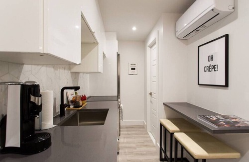 Mile-Ex Apartment | 6768 - 102 · Cozy and Fresh Mini Studio with kitchen by Denstays