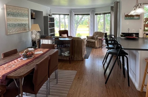 Winnipeg Beach Cottage | A peaceful country retreat a block away from the beach,with beautiful sunsets.