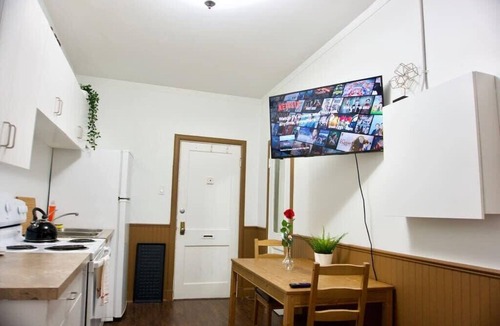 Moose Jaw Apartment | Affordable Micro Suite, Parking, 4k Smart TV, Downtown, WiFi