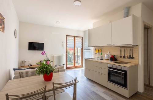 Orta San Giulio Apartment | Apartment 'La Casa Del Borgo' with Balcony and Wi-Fi
