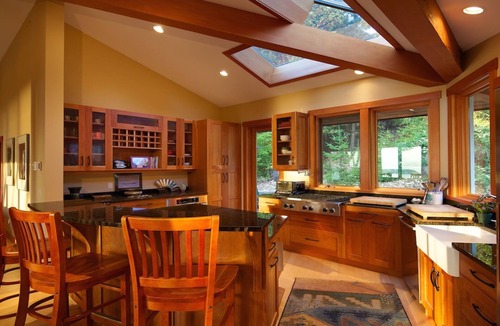 Salt Spring Island House | Bamboo Grove: Spectacular Ocean View Custom West Coast Timberframe Home.