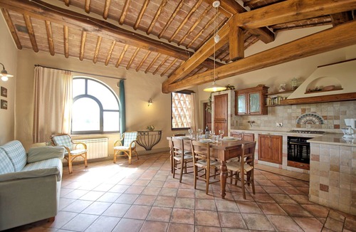 Tavarnelle Val di Pesa Apartment | Beautiful apartment for 8 people with WIFI, A/C, pool and panoramic view, close to Greve In Chia.
