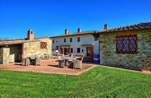 Castelnuovo Berardenga Apartment | Beautiful apartment for 2 people with A/C, pool, TV and panoramic view, close to Siena