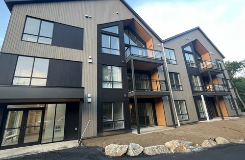 Owl's Head Ski Resort Condo | Best of both worlds! Steps from the chairlift & a dock on the Memphrémagog lake