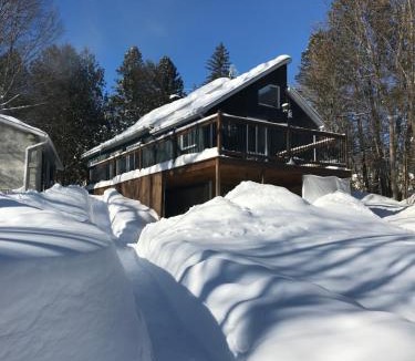 Prevost Ski Chalet | Blue Moon Exitchalets Easy Access Spa