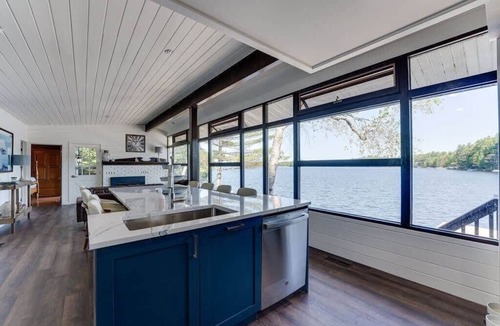 Torrance House | Blue Skies - Gorgeous sunsets off the dock!