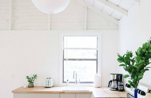 Winnipeg Beach Cabin | Bowerbird Stays Bright and Beachy Vintage Cabin
