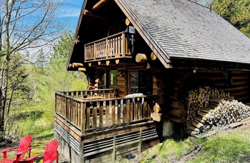 Potton Ski Chalet | Cabane du Hibou - Wood fireplace - Mont Owl's Head