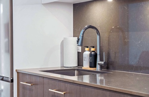 Eau Claire Apartment | Central Calgary Riverside Haven