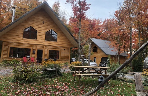 Sainte-Marie Ski Chalet | CHALET EN BOIS ROND