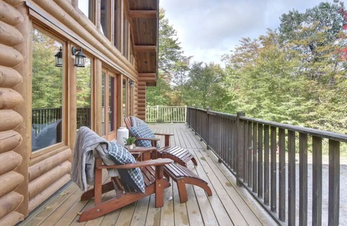 Labelle Ski Chalet | Chalet en Bois Rond Avec SPA/LAC À Proximité/Tremblant