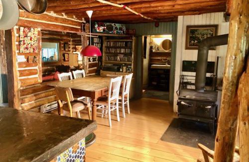 Mauricie Ski Chalet | Chalet en bois rond Mauricie
