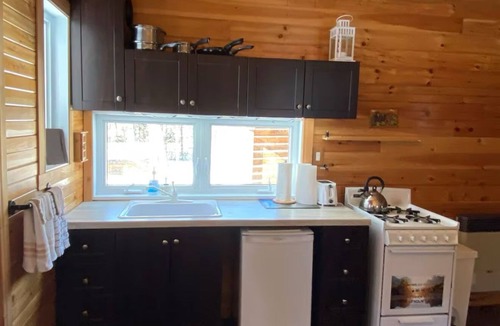 Notre-Dame-Des-Bois Cabin | Chalet Enzo & foyers - Domaine des Appalaches