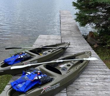 Nominingue Ski Chalet | Chalet familial forêt & kayak