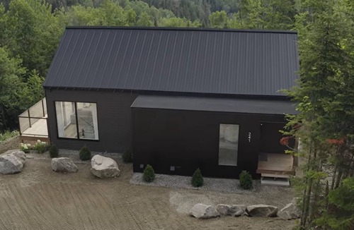 Saint-Joseph-de-la-Rive Ski Chalet | Chalet L'estuaire, Haven of peace in the forest with river views, Massif nearby!
