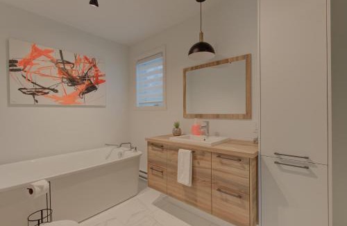 Pont-Rouge Ski Chalet | Chalet tout confort dans un domaine privé à 30 minutes de Québec