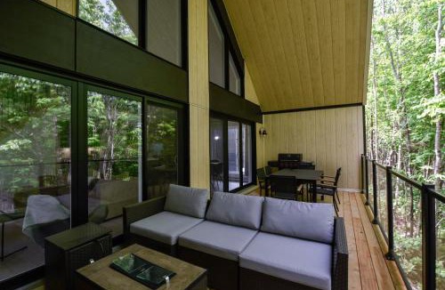 Pont-Rouge Ski Chalet | Charmant Boisé - Nature spa et sauna