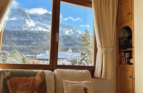 Champfer Apartment | Charming apartment, stunning lake and mountain views in Engadine St Moritz