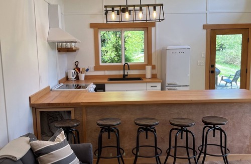 Mansons Landing Cabin | "Charming Cabin's Retreat: Pet-Friendly Haven with Sauna, Close to Stores, Lakes