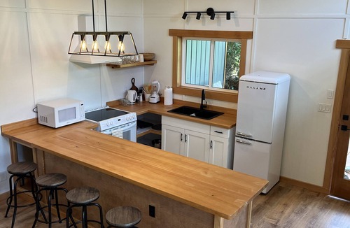 Mansons Landing Cabin | "Charming Cabin's Retreat: Pet-Friendly Haven with Sauna, Close to Stores, Lakes