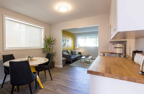 Whyte ave House | Clean Modern Comfort in Old Strathcona
