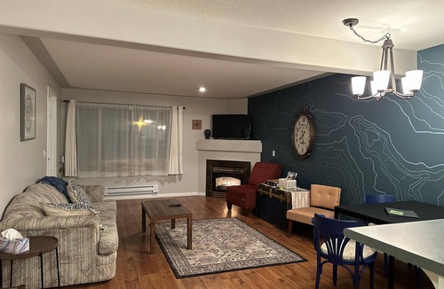 Sicamous Condo | Condo Downtown Sicamous sledding paradise