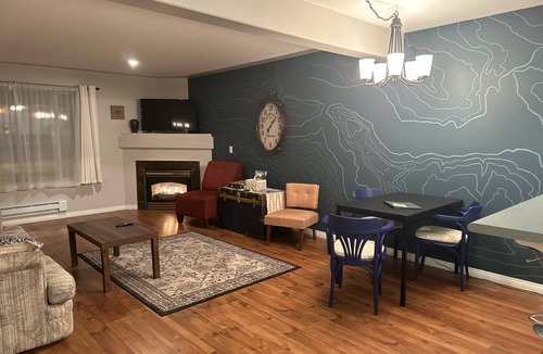 Sicamous Condo | Condo Downtown Sicamous sledding paradise