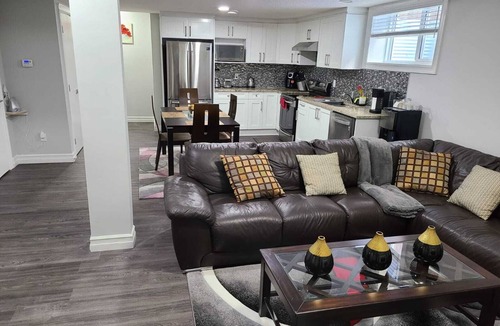 Northeast Edmonton Apartment | Cozy 2 bedroom basement Suite. Free parking on site.