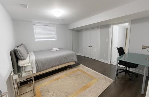 Caledon Apartment | Cozy 3BR Caledon Basement Suite with Private Access, Backyard Basketball Court, Full Kitchen, WiFi, Laundry, 5 Mins to Brampton, Family Friendly, Near Trails & Parks!