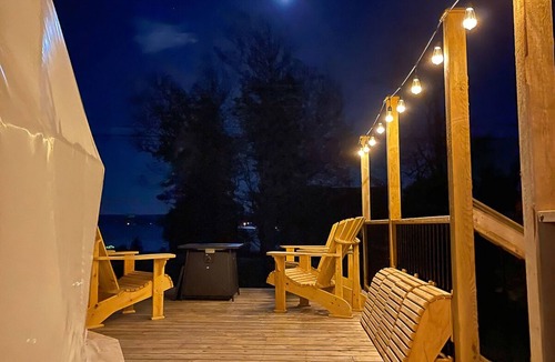 Port Wade Cottage | Cozy and luxurious Diamond Glamping Dome with panoramic views. Pet Friendly