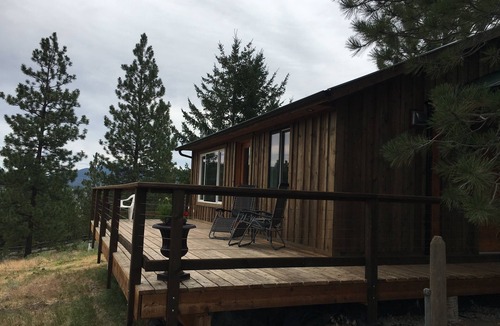 Merritt Cabin | Cozy cabin with WiFi and AC in charming Merritt