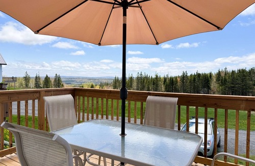 Cape Breton Island Ski Chalet | Cozy spacious chalet with private deck. On cabot trail. Super close to Baddeck