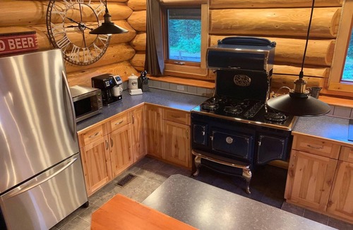Logan Lake House | Custom built log home surrounded by lakes