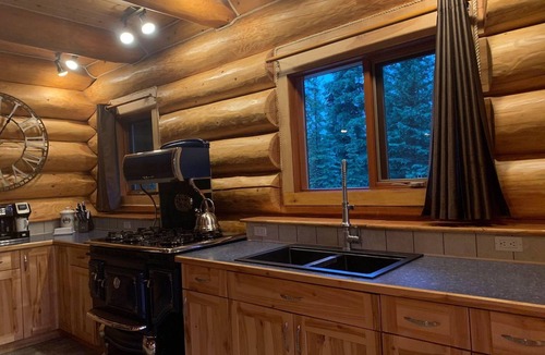 Logan Lake House | Custom built log home surrounded by lakes