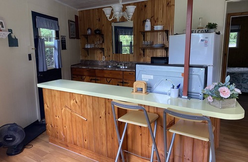 Inverhuron Cottage | Cute little hexagon cottage along the shores of Lake Huron