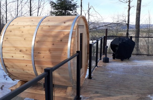 La Conception Ski Chalet | Dome at Bel Air - Ideal for a couple - Private Jacuzzi & sauna - Bbq