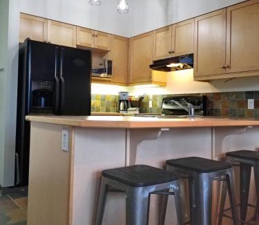 Canmore Apartment | Downtown Loft, Mountain Views, Fireplace, Couple's Retreat, Walker's Paradise