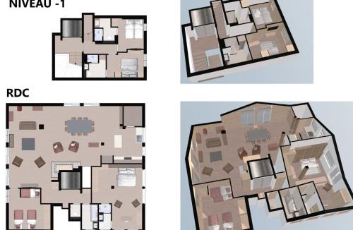 Val-d'Isere Apartment | Duplex luxueux avec sauna, cheminée et parking à Val-d'Isère - FR-1-694-334