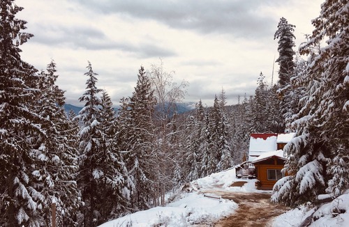 Blind Bay Cabin | Eagle's Nest - A cozy, semi-lakefront cabin with hot tub, wood burning fireplace