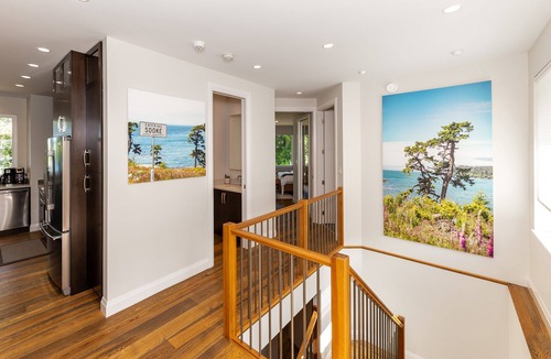 East Sooke House | East Sooke Hideawy,TOP VIEW,180° SEA VIEW