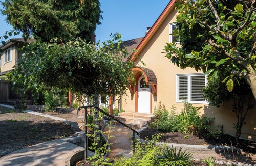 West Point Grey House | Elegant Spanish Villa near Jericho Beach with Mountain & Ocean Views